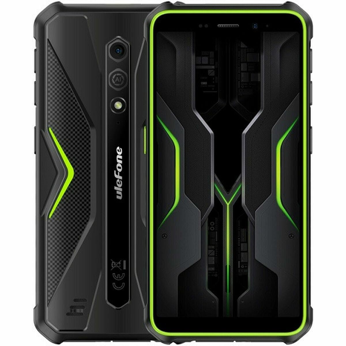 Smartphone Rugerizado Ulefone Armor X12 Pro 4GB/ 64GB/ 5.45"/ Negro y Verde
