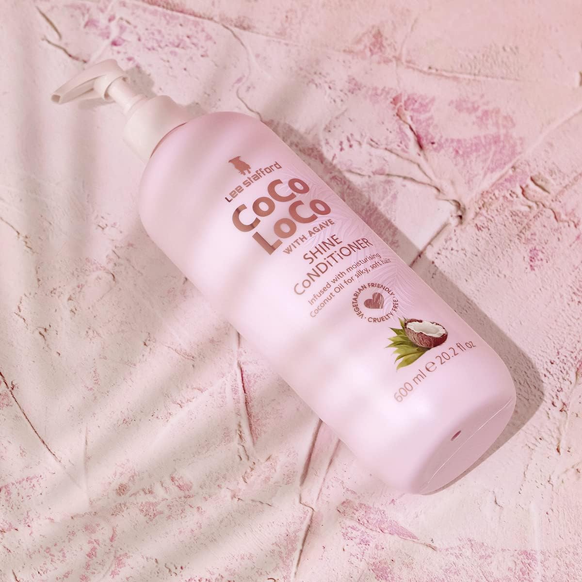 Lee Stafford Coco Loco & Agave Shine Conditioner, 600 ml - Image 4