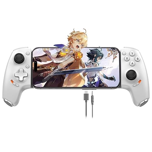 Razer Amplía la Línea Phantom con la Versión Transparente Phantom White 11 61 yDJuZOIL. SX522 Mobile Gaming Controller for iPhone 17/16/15 Series & Android (USB-C) Plug & Play - Remote Play for PS/Xbox/PC Remote Play, Cloud Game, Small size tablet, with Hall Effect Joysticks/Turbo/Mapping Keys