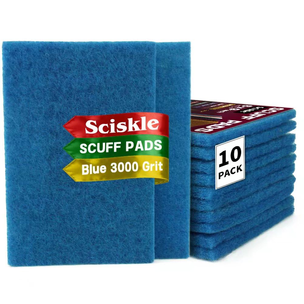 Sciskle Micro-Finishing Scuff Pads - 10 Pack -12