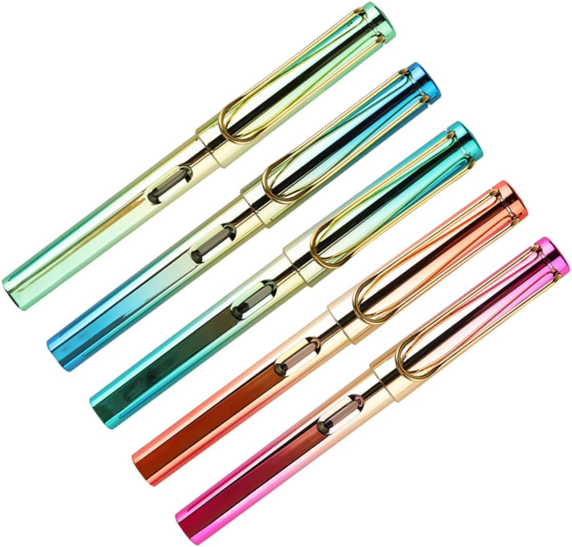 Tofficu 15pcs Fountain Pen Ink Sac for Students and Professionals for Calligraphy and Writing Practice Office and School
