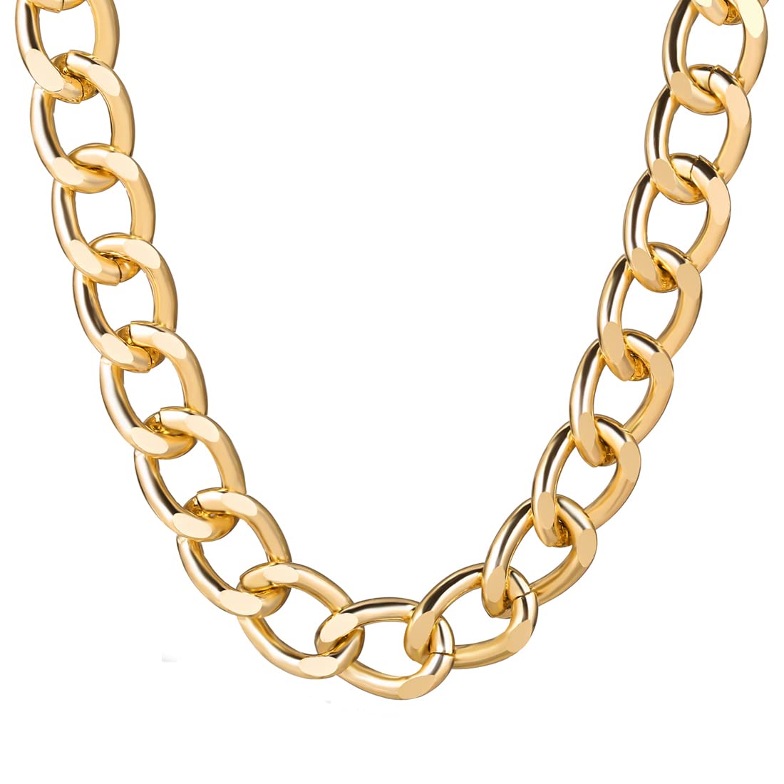 2 Pcs Gold-Plated Layered Necklace Set