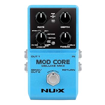 NUX Drive Core Deluxe MKⅡ Amazon.com: NUX Mod Core Deluxe MKII 8 Modulation Types