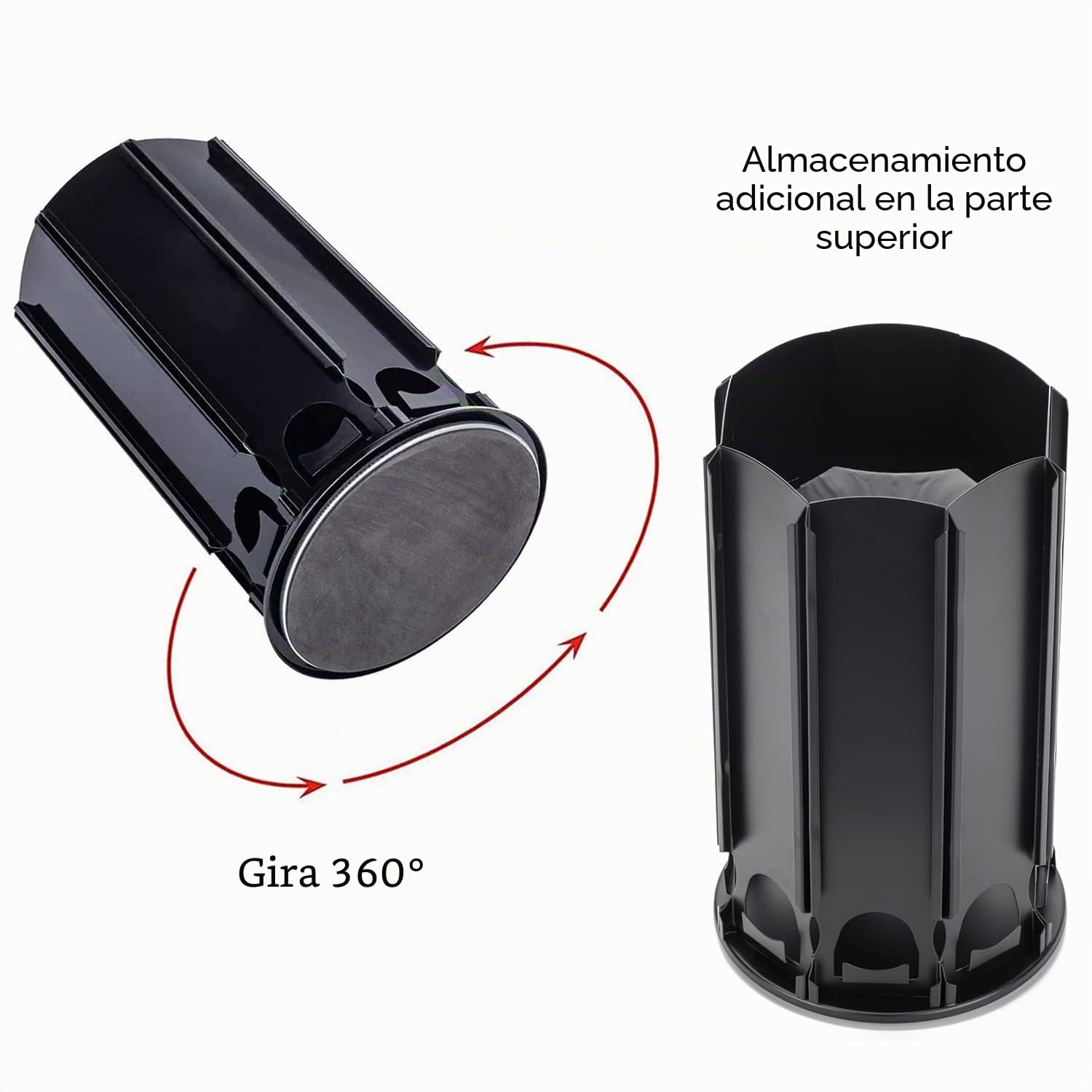 Bagoo - Dispensador de cápsulas de café con sistema de carrusel 360 º y almacenamiento central para las cápsulas de la línea Nespresso Veruto (más de 40 cápsulas)