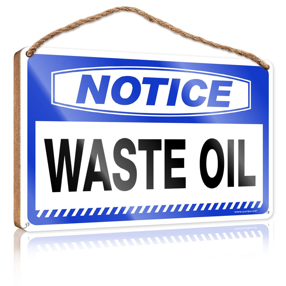 FZFN Funny Wall Decor Signs Notice Waste Oil Wooden Sign Funny Wall Hanging Decor Plaque Gifts For Work Fri(15X28CM)
