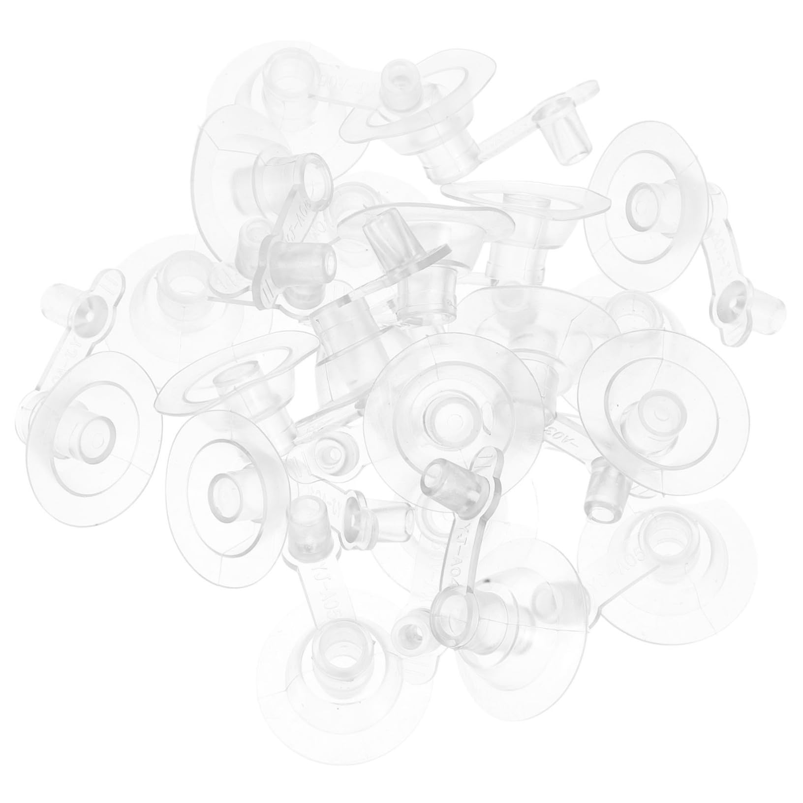 Cabilock Pool Float Inflator Nozzles 20 Pack Replacement Nozzles Inflatable Pillow Adapter Air Pump