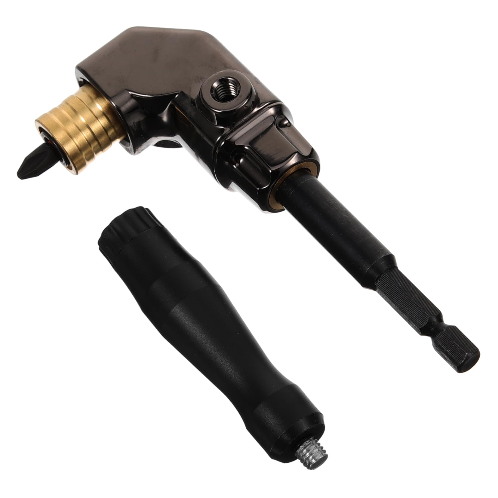 4 Pezzi Prolunga per Avvitatore Adattatore per Cacciavite Ergonomico per Stretti Strumento per Serraggio Spazi Ristetti Efficienza Migliorata e Design Versatile per Lavori