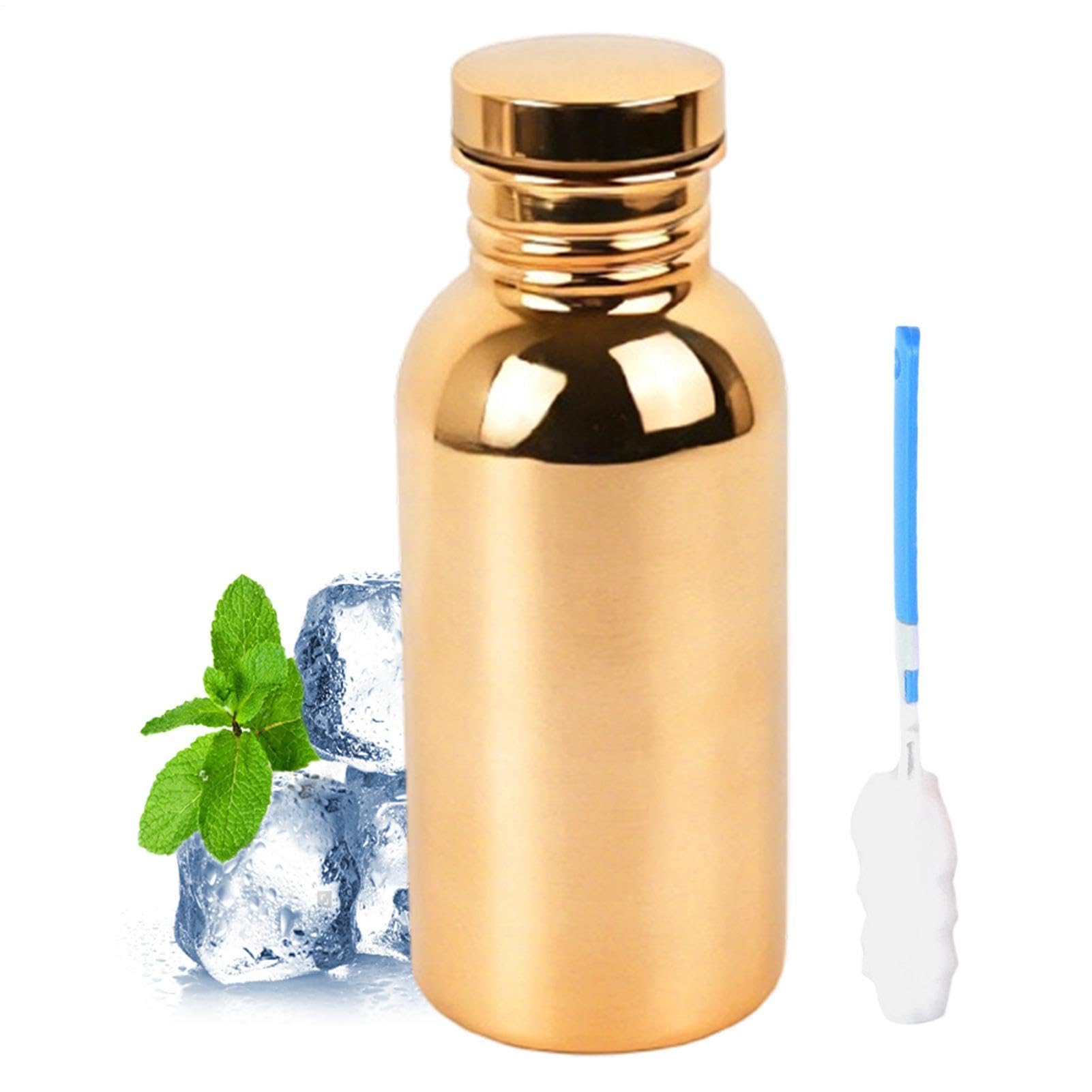 Sportflasche 500ml Edelstahl Undicht Wandern Getränkebehälter