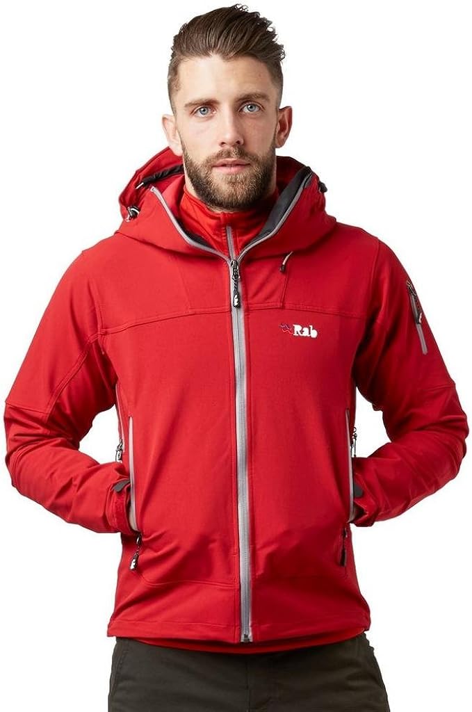 Rab Men S Exodus Softshell Jacket Amazon Co Uk Clothing