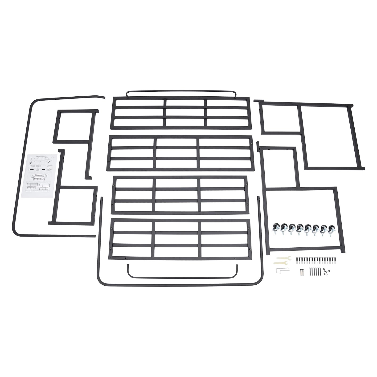 2-stufiger Pflanzentreppe Blumenständer Metall, Multifunktionales Pflanzenregal mit großer Kapazität Pflanzenständer, Blumenbank Blumentreppe für Outdoor Indoor Balkon Garten