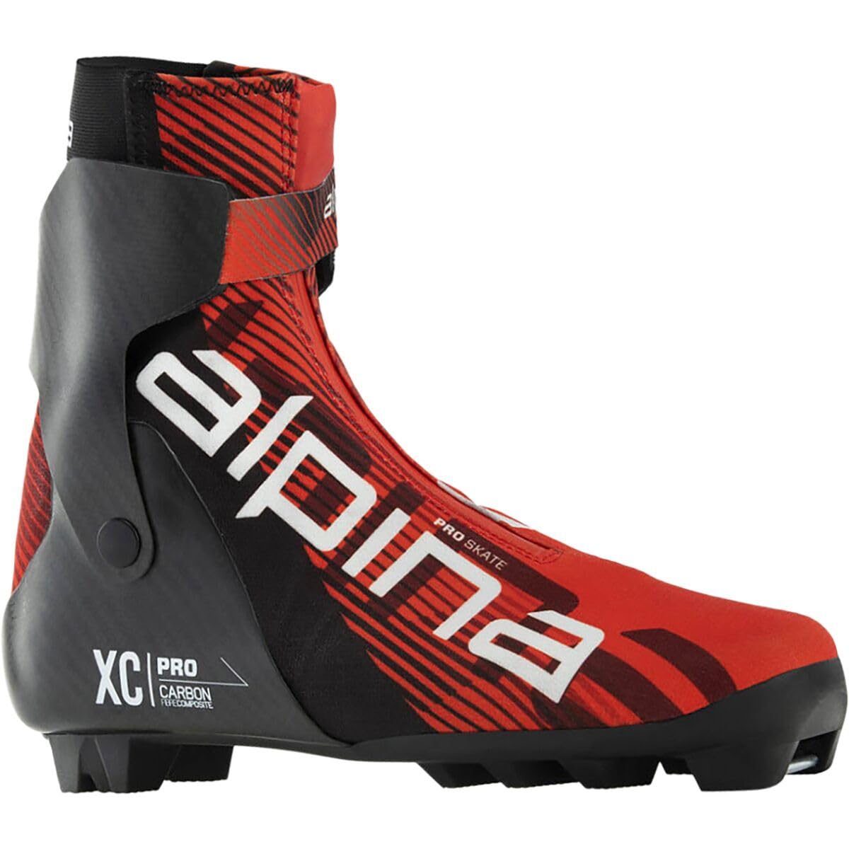 Alpina Pro Skate Boot - 2024, Red/White/Black, 40.5