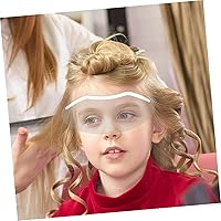 Vista 6 de 30 protectores faciales de plástico para corte de pelo, suministros de peluquería