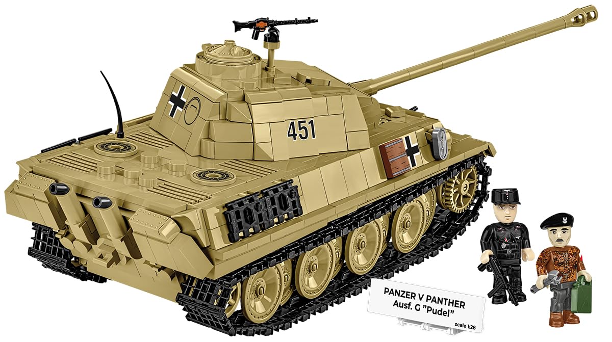 COBI Panzer V Panther AUSF.G Pudel, Olivgrün