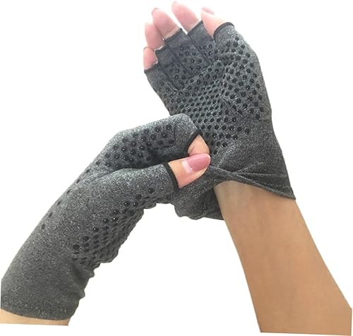 Miniatura 7 de Mobestech 2pcs Tendonitis Gloves Gym Gloves for Men Fingerless Gloves Exercise Gloves for Guantes para Gym Hombre Mens Workout Gloves Womens Gloves