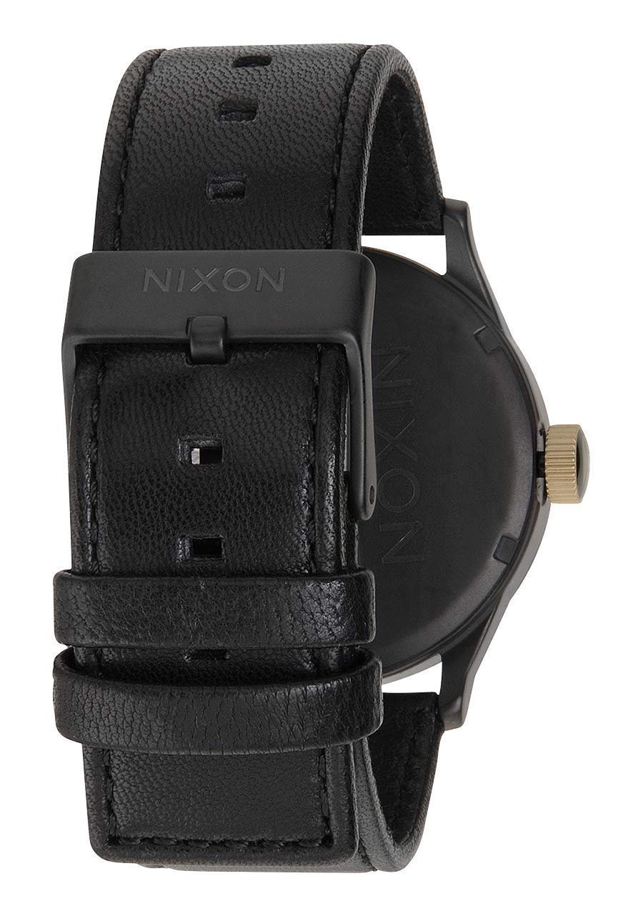 NIXON Private Orologio Uomo In Acciaio Con Cinturino In Pelle Di Vitello Marrone - 42mm, Impermeabile 100m - 2