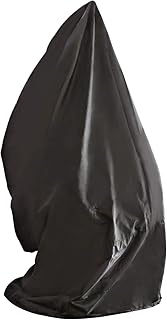 SIRUITON Jardín Funda para Silla de Cocoon,Mantén Tu Balancín De Mimbre Protegido.