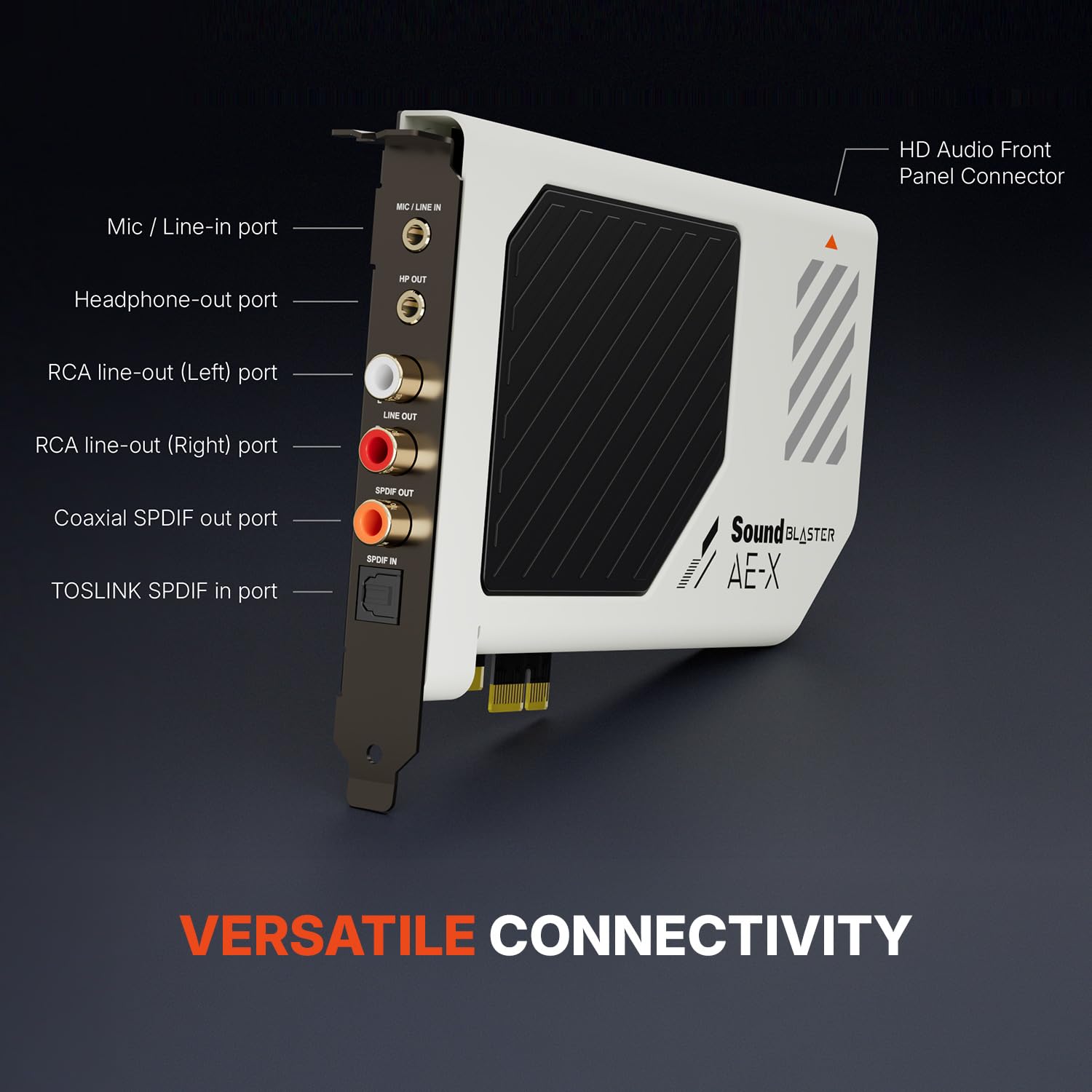 Amazon.com: Creative Sound Blaster AE-X Hi-res PCIe DAC with