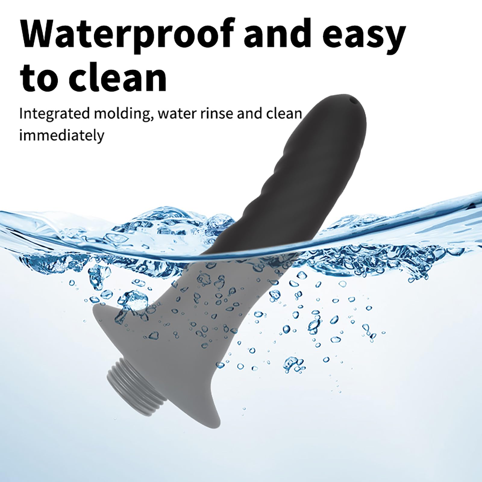 Analdusche Für Analverkehr Silikon Intimdusche Für Damen Und Herren Mit Weichem Aufsatz Zur Darmreinigung Duschkopf Anal Dusche Für Mann Hygienische Reinigung LZYLWC (8PC)