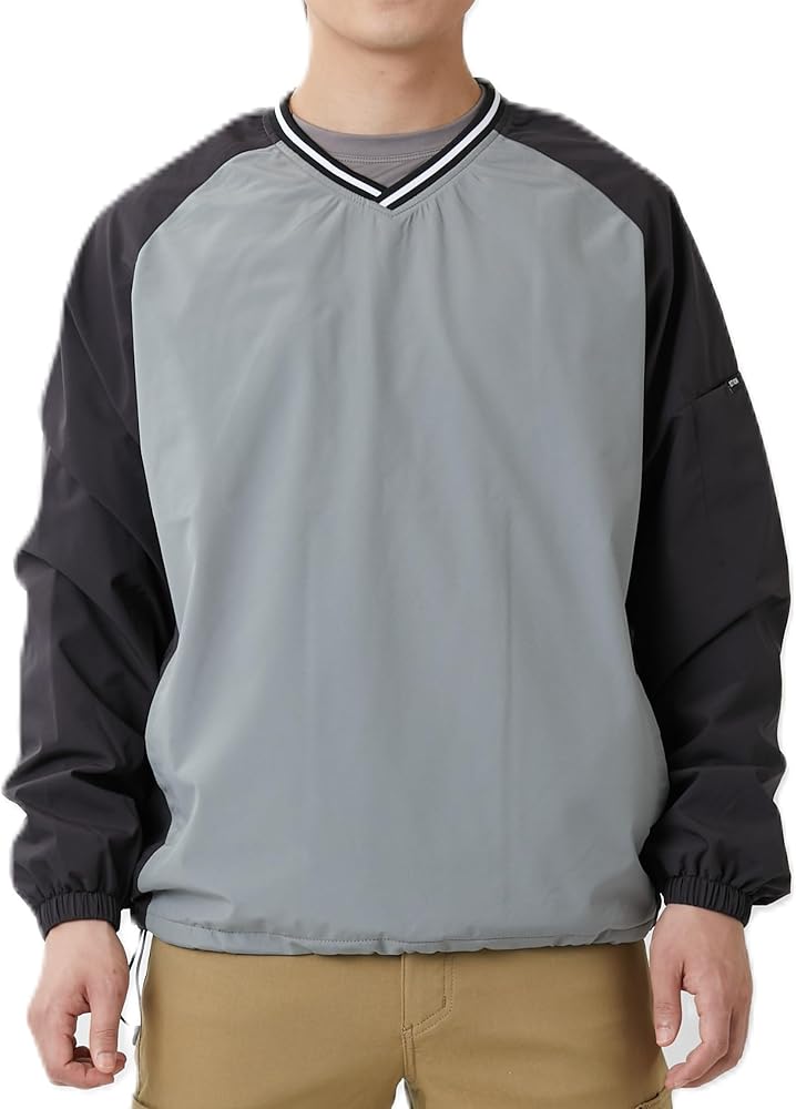 Amazon.co.jp: [エーショ-ン] 作業服 防風 防寒 裏起毛 ストレッチ