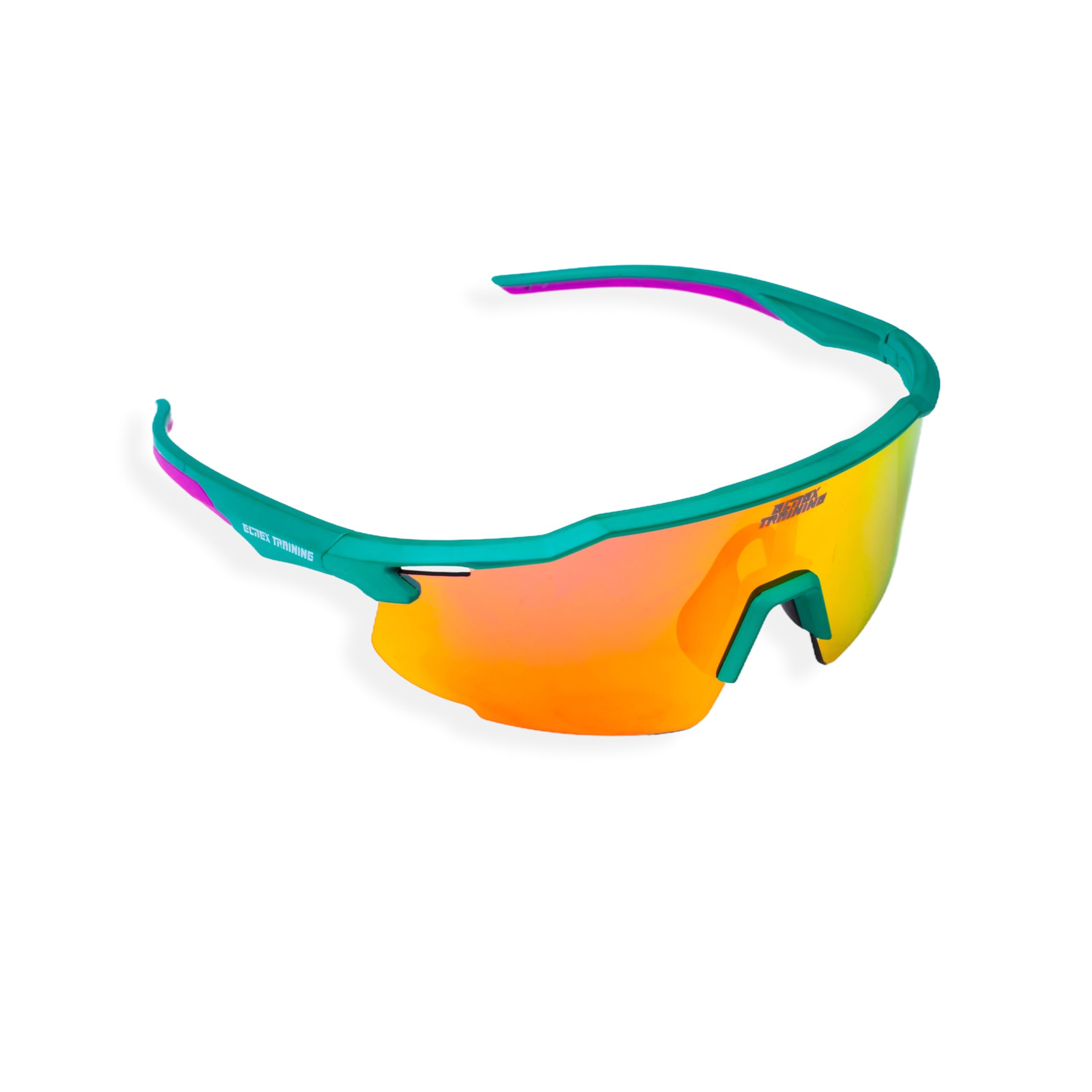 ELITEX TRAINING Vision One gepolariseerde sportzonnebril met 3 verwisselbare lenzen met UV-400 bescherming voor fietsen, crosstraining, fitness