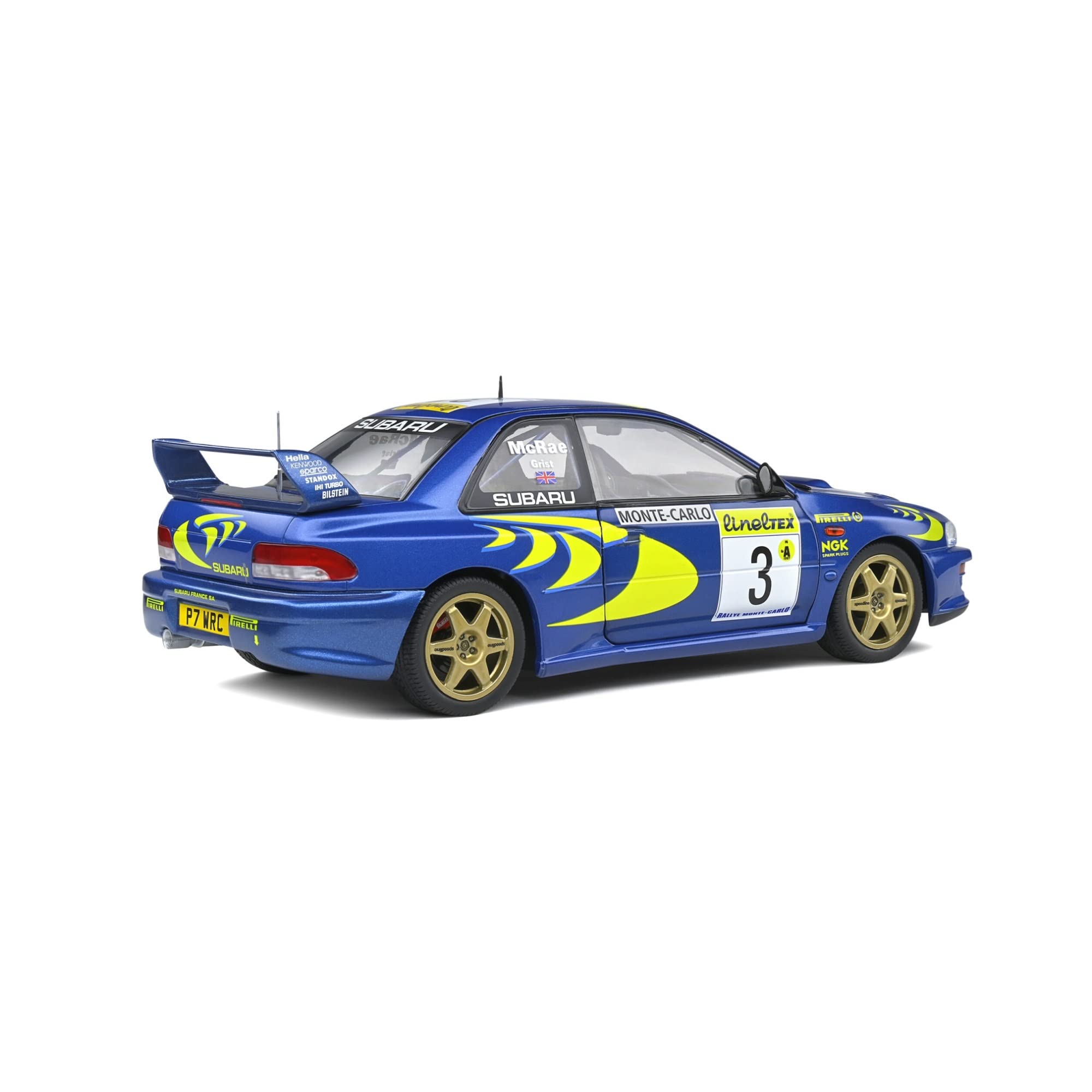 Amazon.co.jp: 最高の贈り物 1/18 1998 スバル インプレッサ 22B