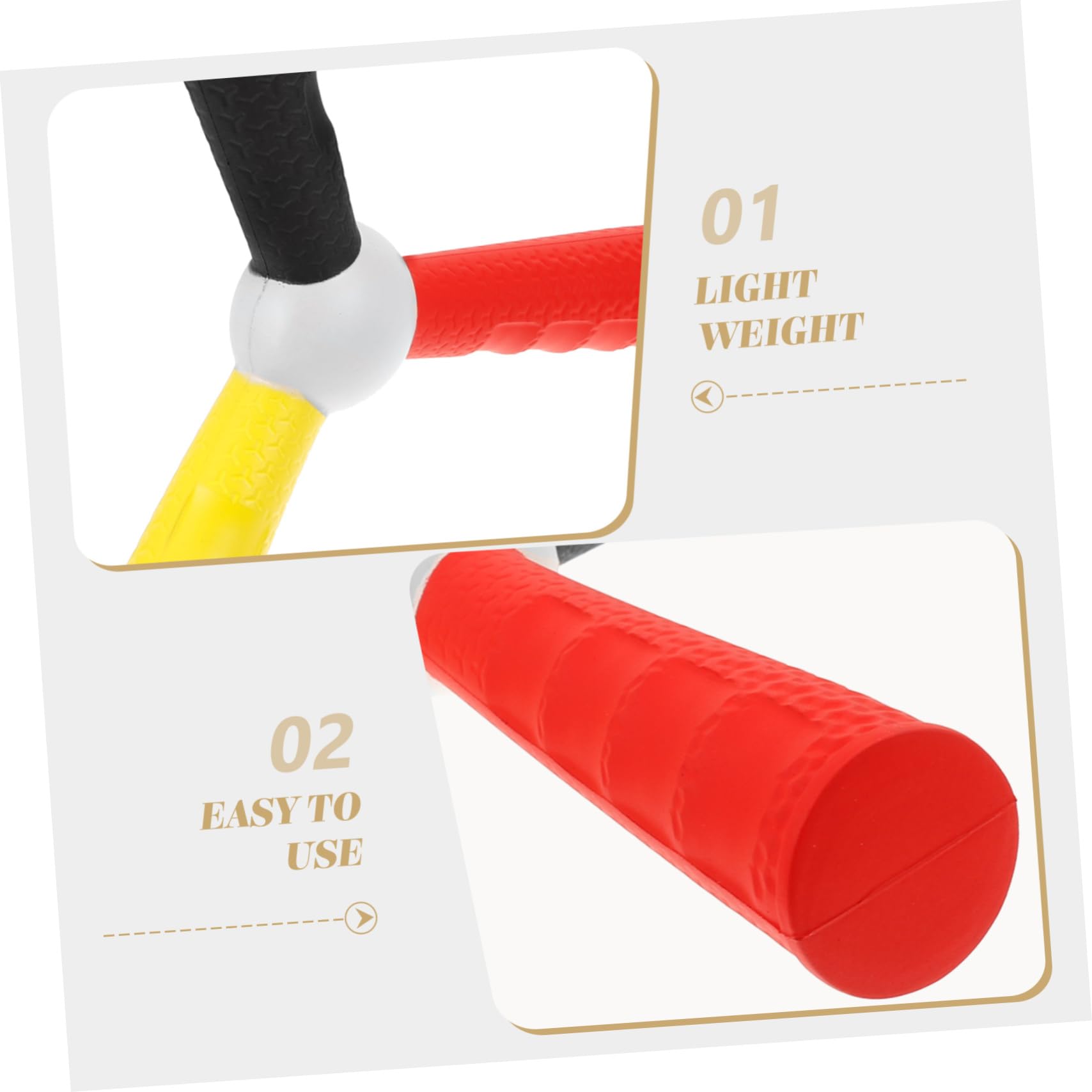 TOGEVAL Multi-Color Throwing Stick Reaction Training Tool for Athletes Improve Coordination