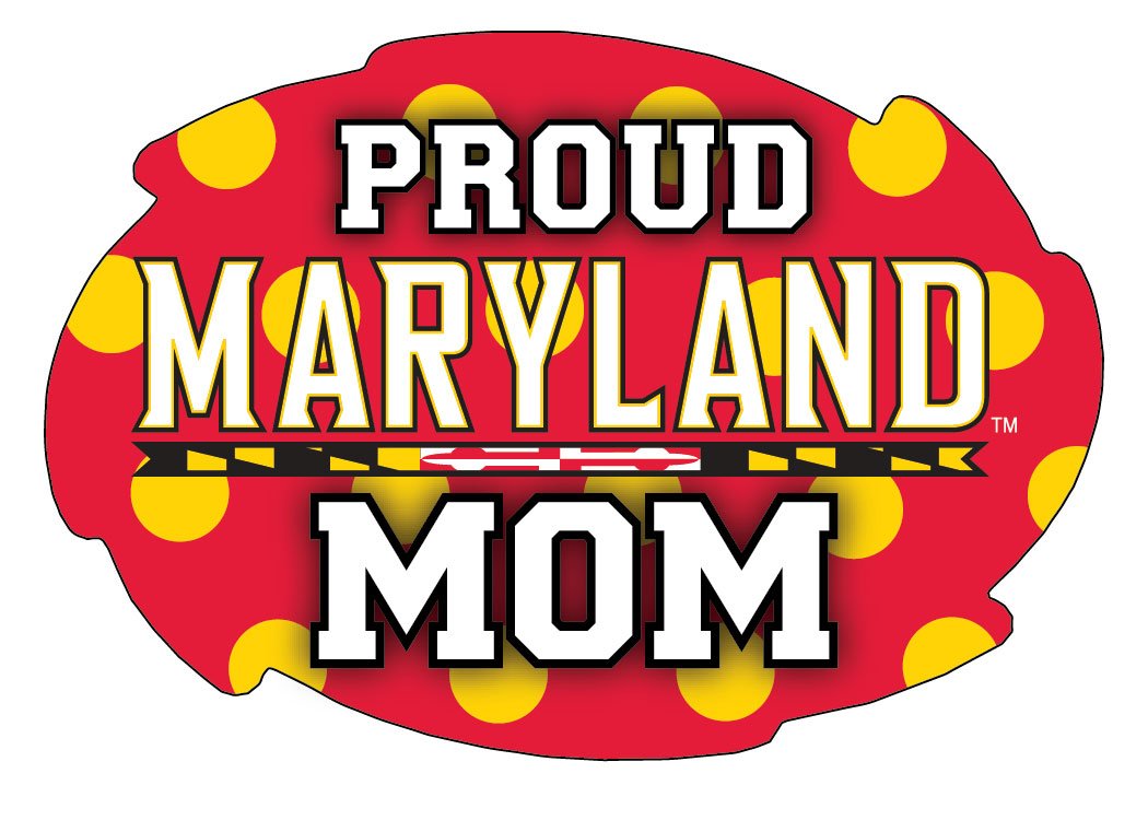 Maryland Terrapins Proud Mom Magnet Single Officially Licensed Collegiate Product