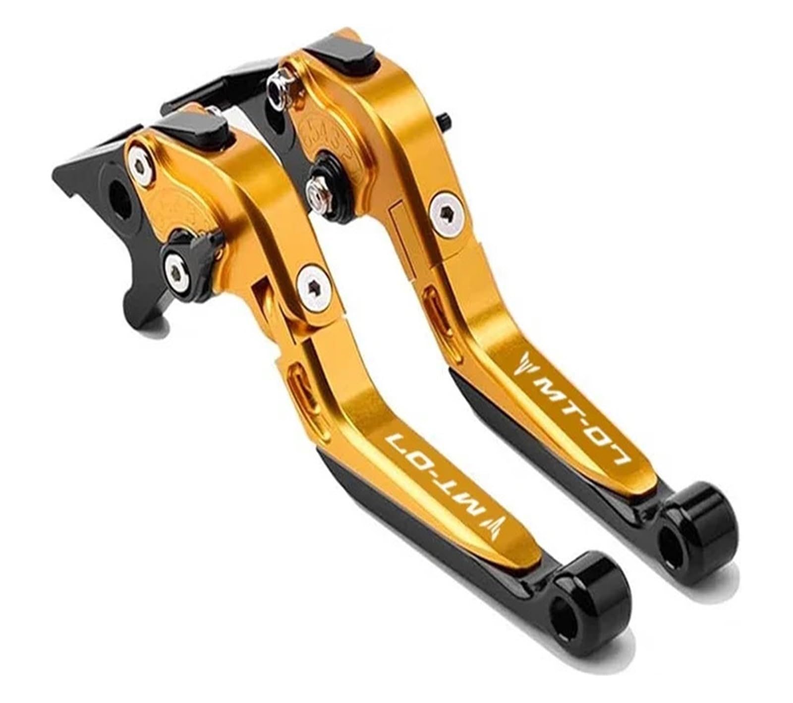 Ywqjiopm D Motorcycle Brake Clutch Lever For Mt-07 Fz-07 Mt 07 Fz07 Mt07 Fz 07 2014-2022 Motorcycle Adjustable Folding Extendable Brake Clutch Levers Handle