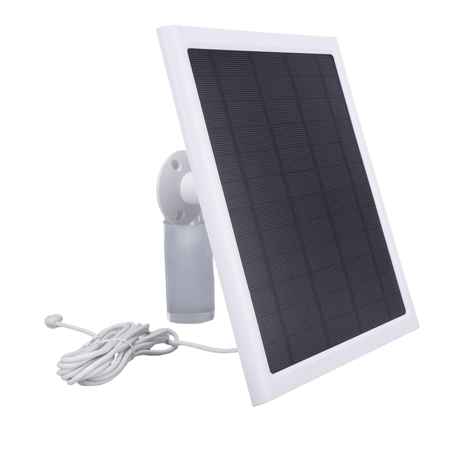Aramox Panneau Solaire 15W pour Caméra, IP66 avec Support 360 (2 pièces)