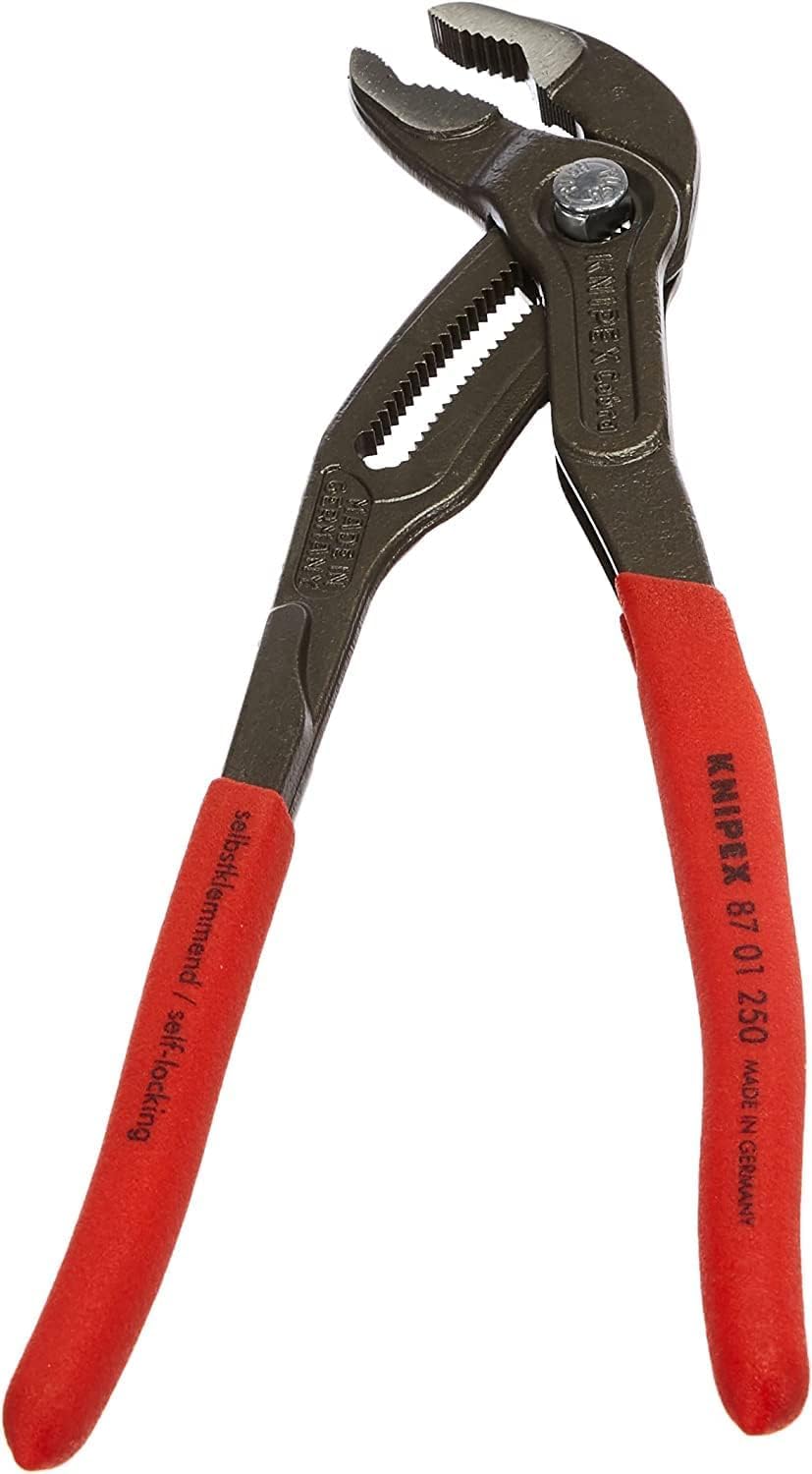 KNIPEX Juego de alicates 1 x 86 03 180, 1 x 87 01 250 en blister, 00 31 20 V03