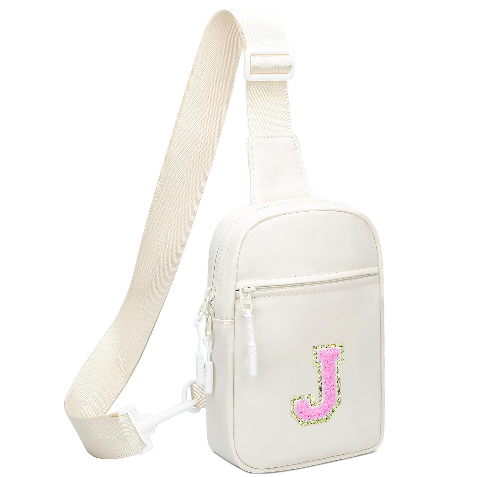 KKXIU Gifts for 6 7 8 9 10 11 12 Year Old Girls Initial Sling Bag Trendy Crossbody