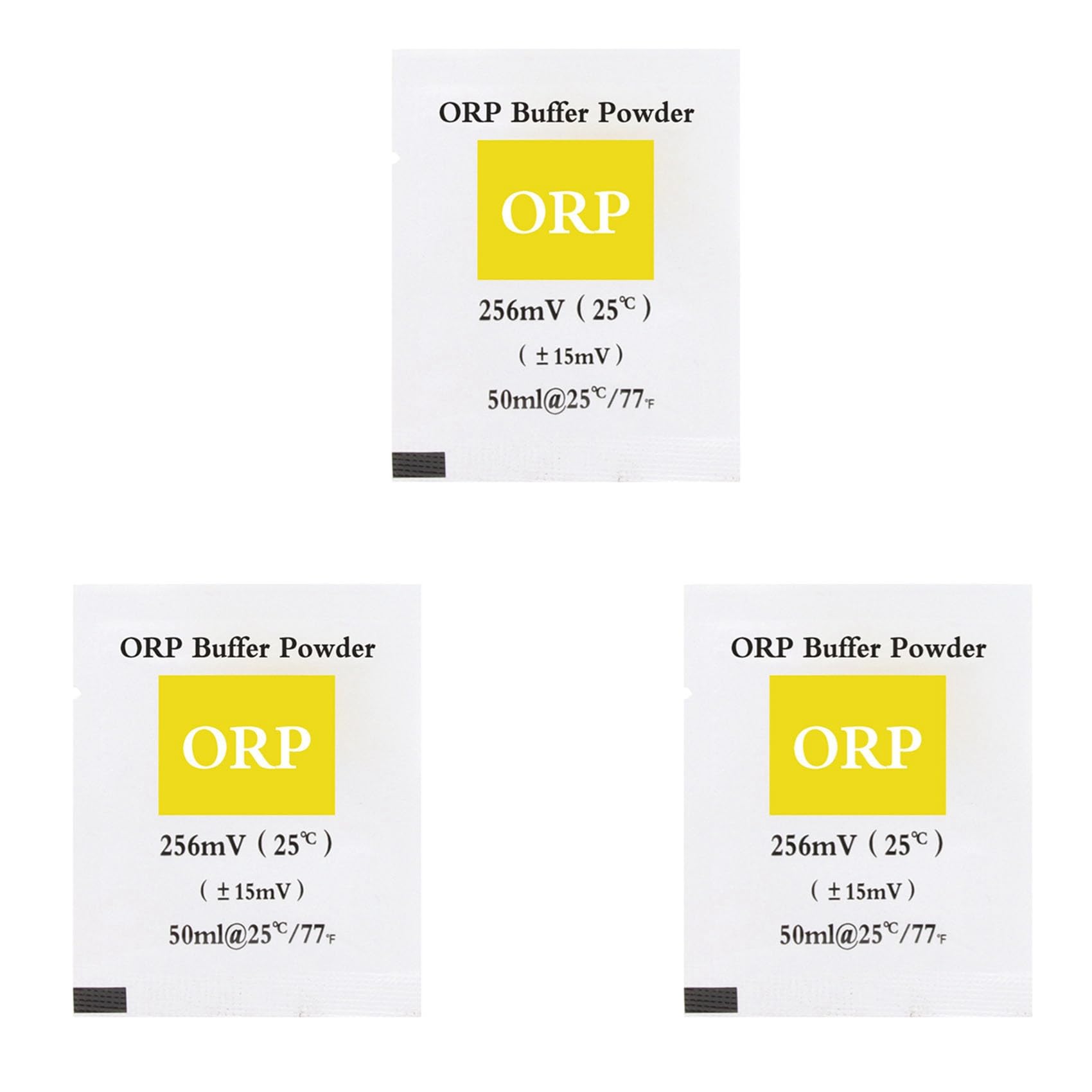 Jnchdghwa White 3X Orp Calibration Powder Buffer Powder Orp Tester Measuring Calibration Solution 256Mv