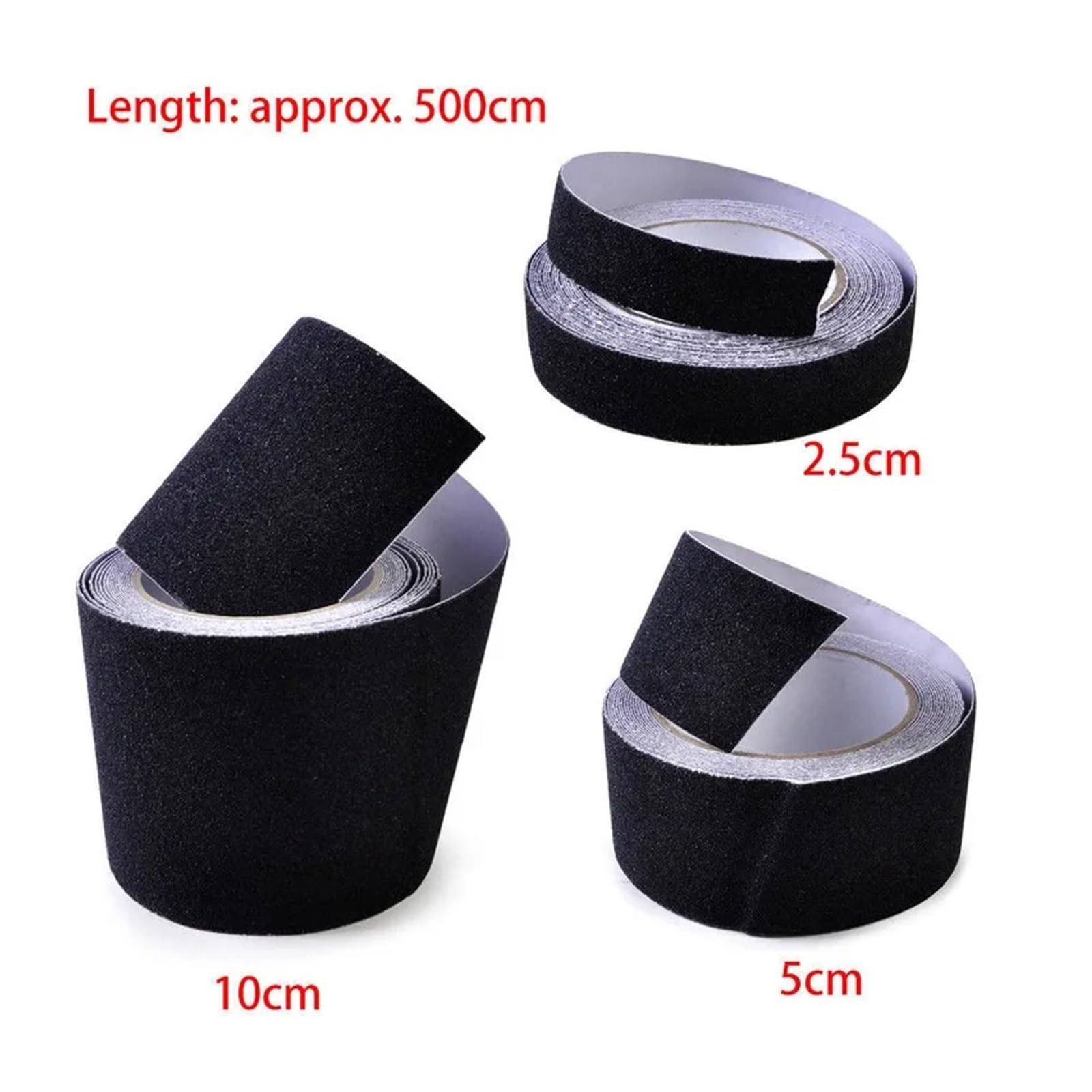 Cinta Antideslizante for Exteriores, Pegatinas Antideslizantes for Personas Mayores, Fuerte Adhesivo, Seguridad, tracción, escaleras, Suelos, escalones(5cm)