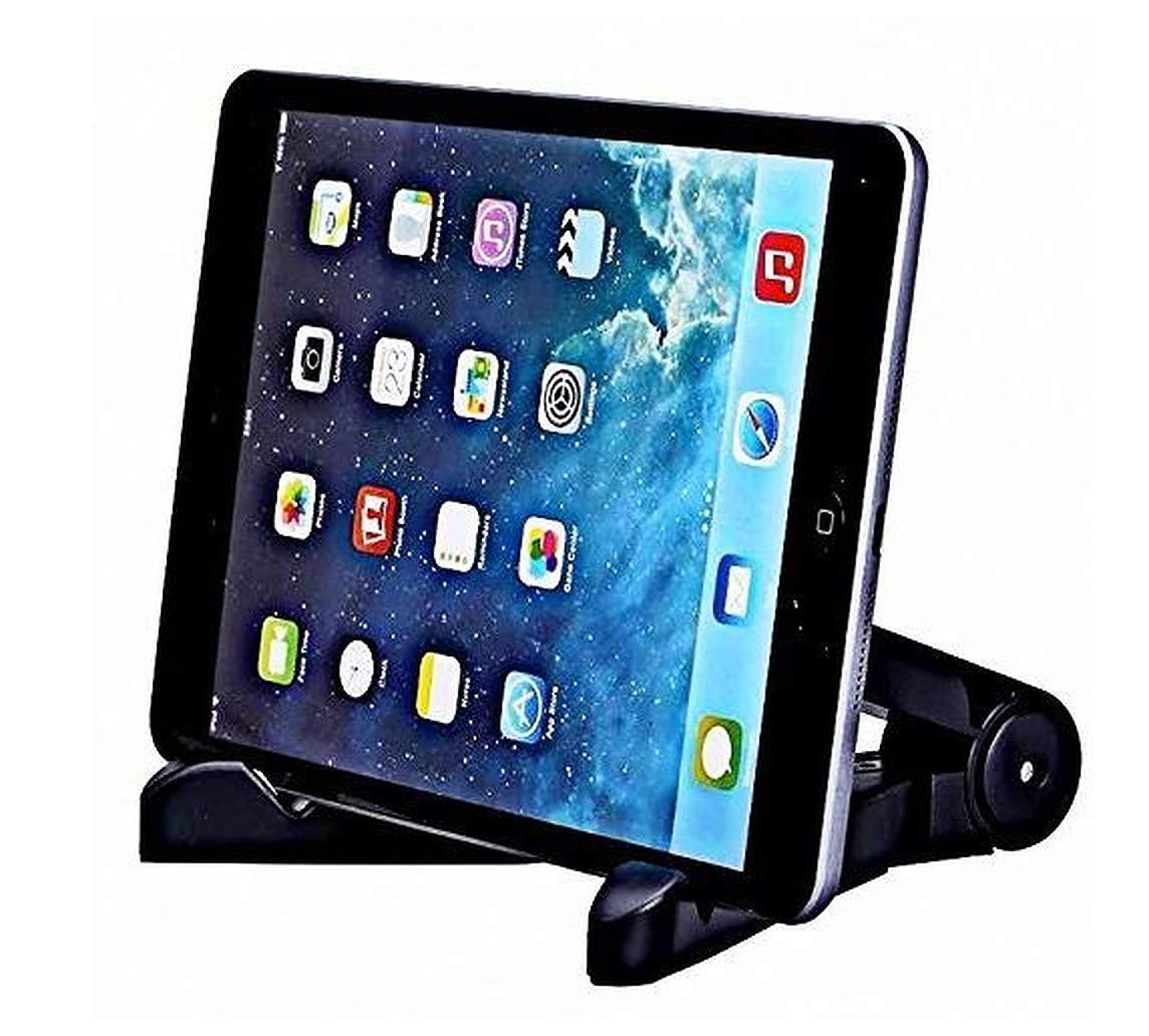king shine Multi-Angle Portable & Universal Stand 7-10 inch Black Cradle for Tablets, Adjustable Tablet Holder, Mobile Table Mount Support Desk Compatible with iPad, Smartphones, Kindle Accessories (B08RX8GQHS) Amazon Price History, Amazon Price Tracker