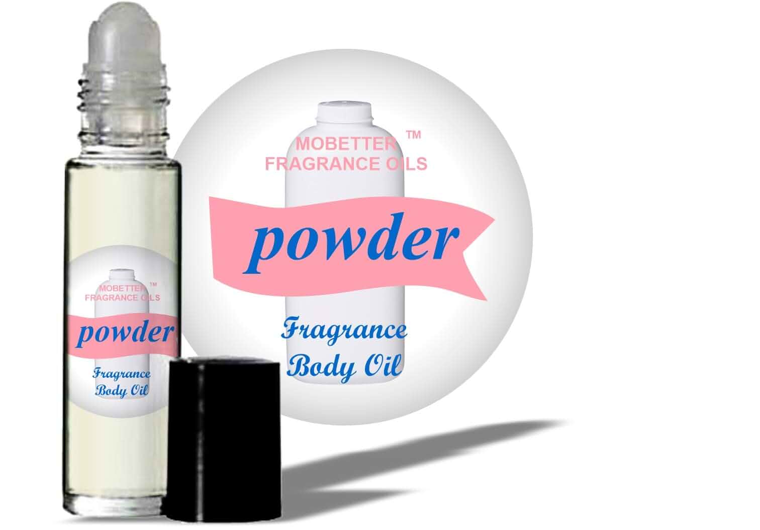 MOBETTER FRAGRANCE OILSPowder Fresh Scent Perfume Fragrance Body Oil Unisex powder fresh scent0.33 Fl Oz (Pack of 1)
