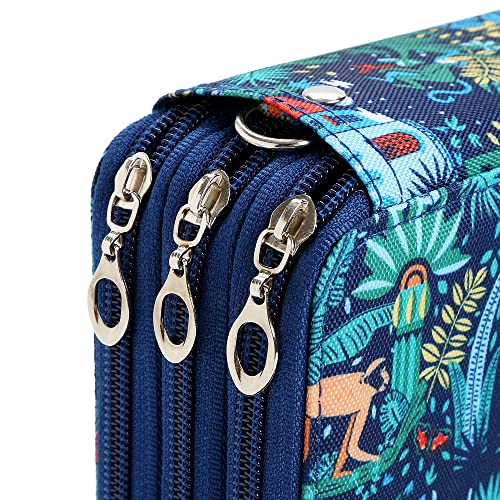 Image of 72 Slots Pencil Case Organizer w /Removal Handle Strap