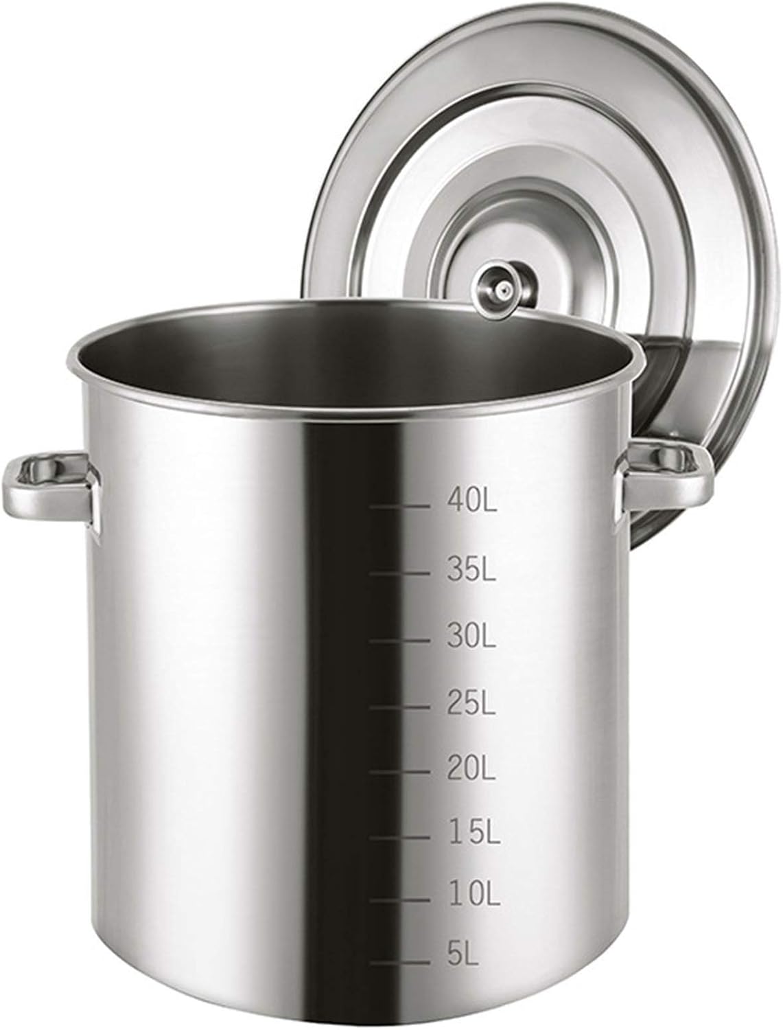 Pots,Stainless SteelLarge Stock Pot,Large Cooking Pot with Lid