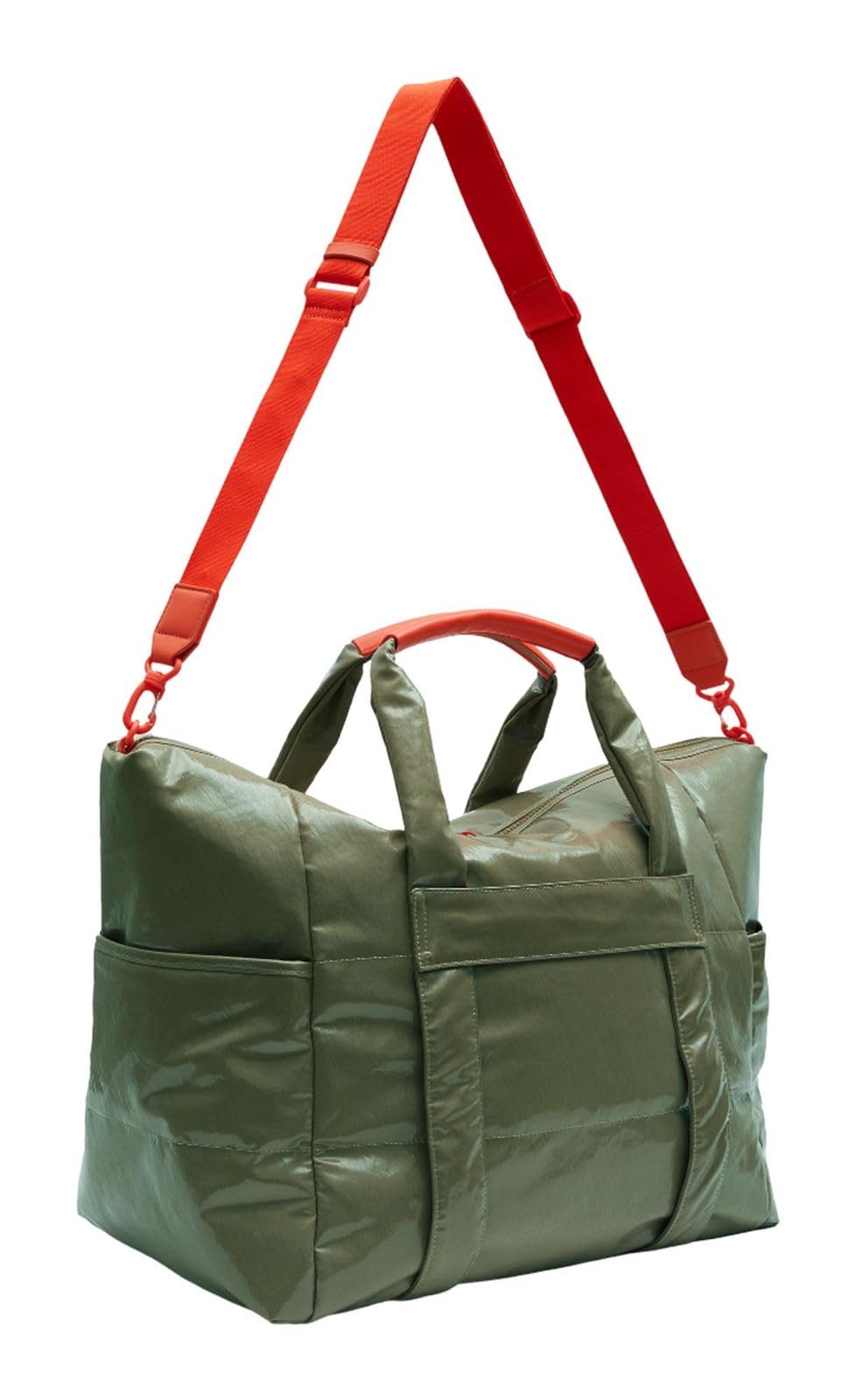 borsa da viaggio Lacquer Unio Travel Bag Khaki oliva