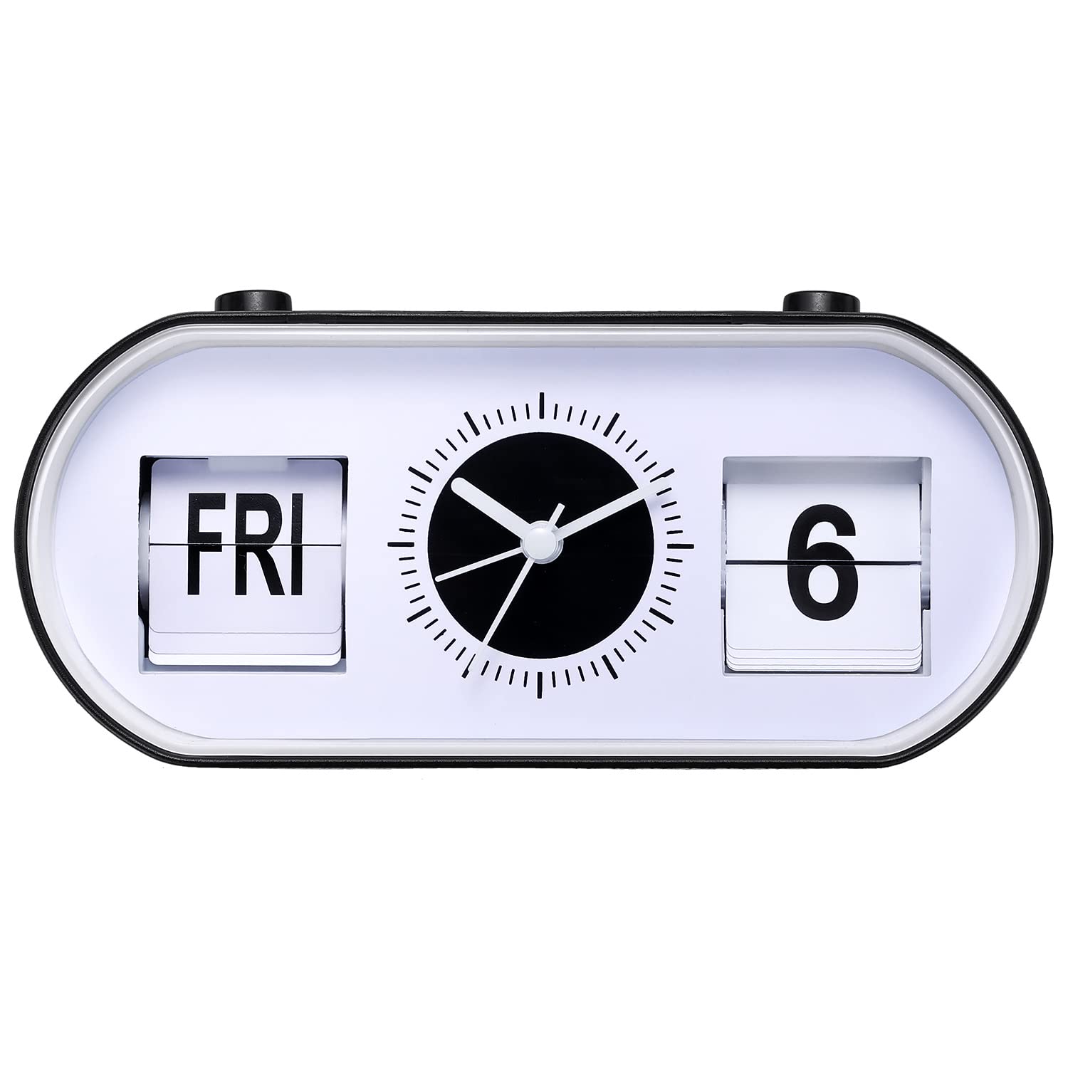 BMKGODN alarm clock， Desktop Simple Mute Modern Desk Clock,Calendar,Electronic Ornaments Alarm