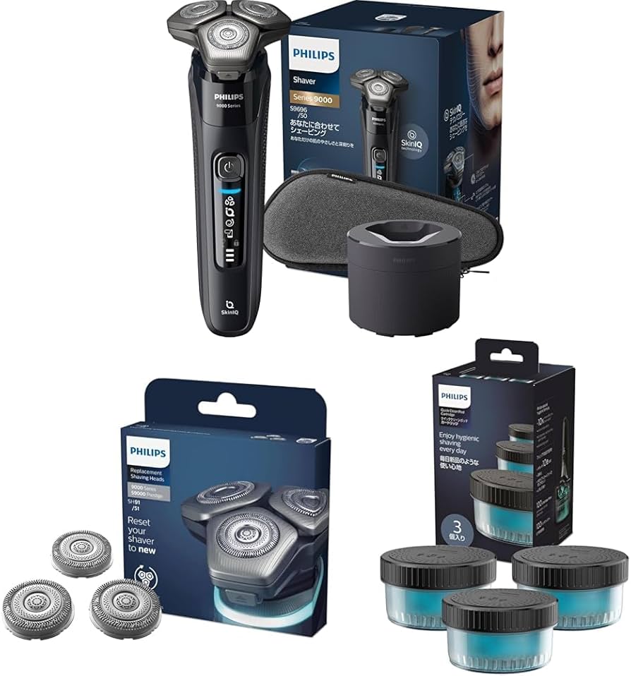 PHILIPS 電動シェーバー S9696/50 ブラック 【Amazon限定】 フィリップス 9000シリーズ S9696/50 [ブラック] 価格比較 - 価格.com