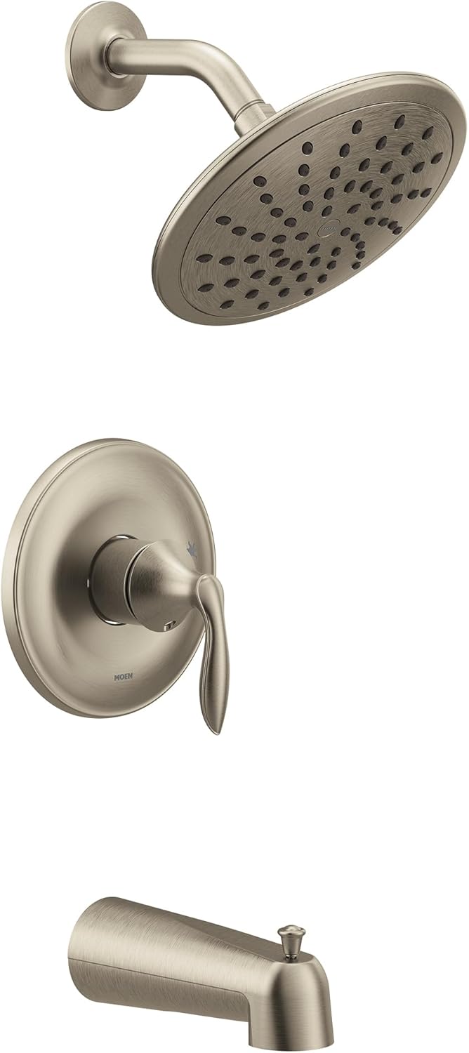 Moen UT2233EPORB Eva Collection M-CORE 2-Series 1-Handle Tub and Shower Trim Kit, Valve Required, Oil Rubbed Bronze
