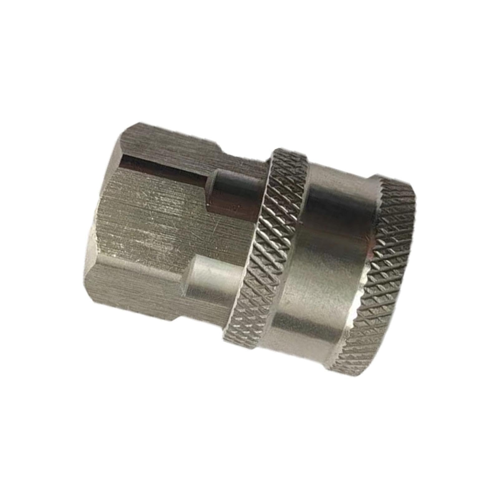 QIXCXAZ 1/4 Quick Connect Pressure Washer Adapter Secure Fit Low Maintenance Required 1/4 Female Quick Connector Coupler Socket Adapter Water Pump High