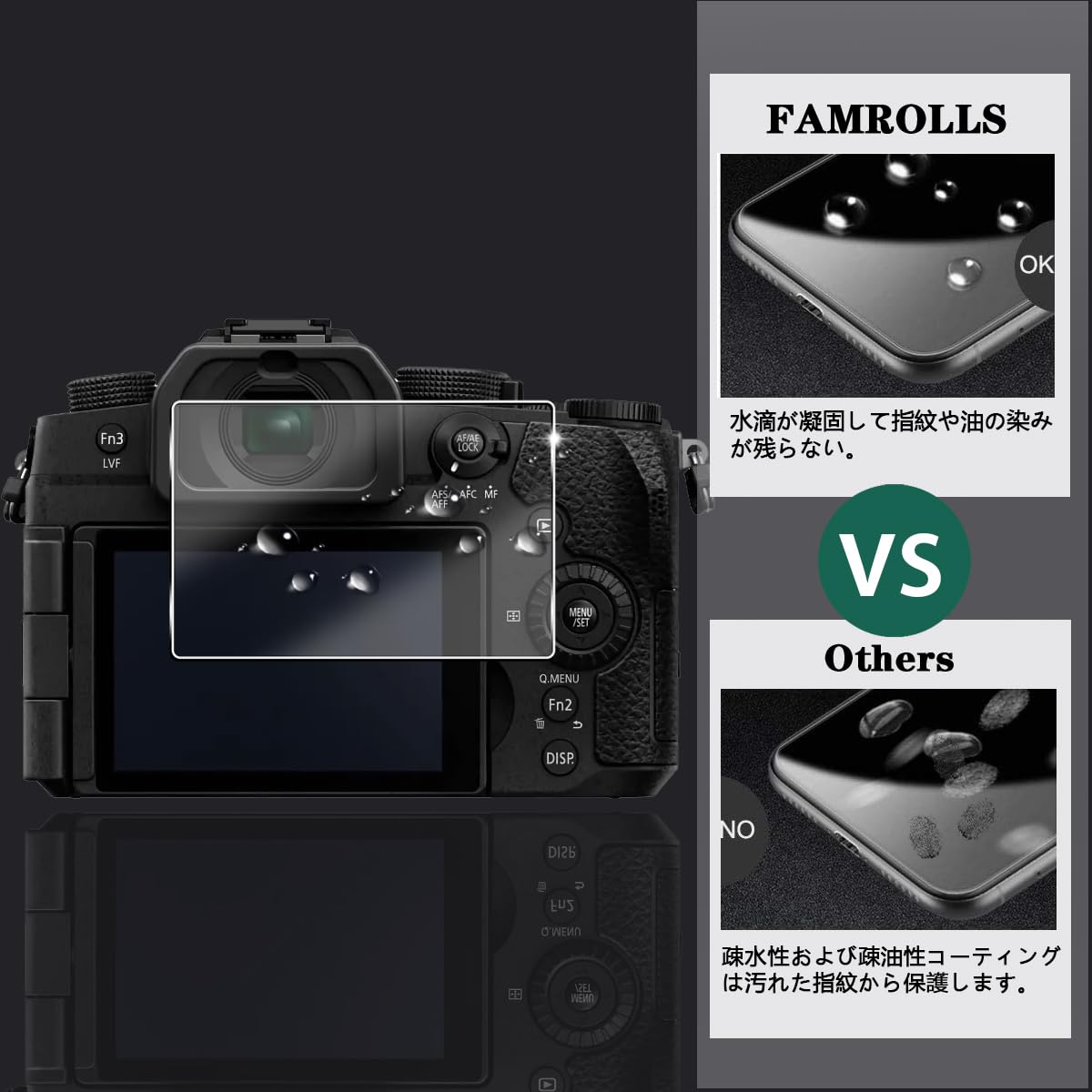 LUMIX DC-GF9 レンズ2つ付き 保護フィルム付き Panasonic Lumix ミラー