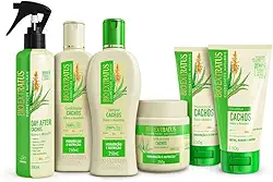 Kit Para Cabelos Cacheados Bio Extratus Linha Completa