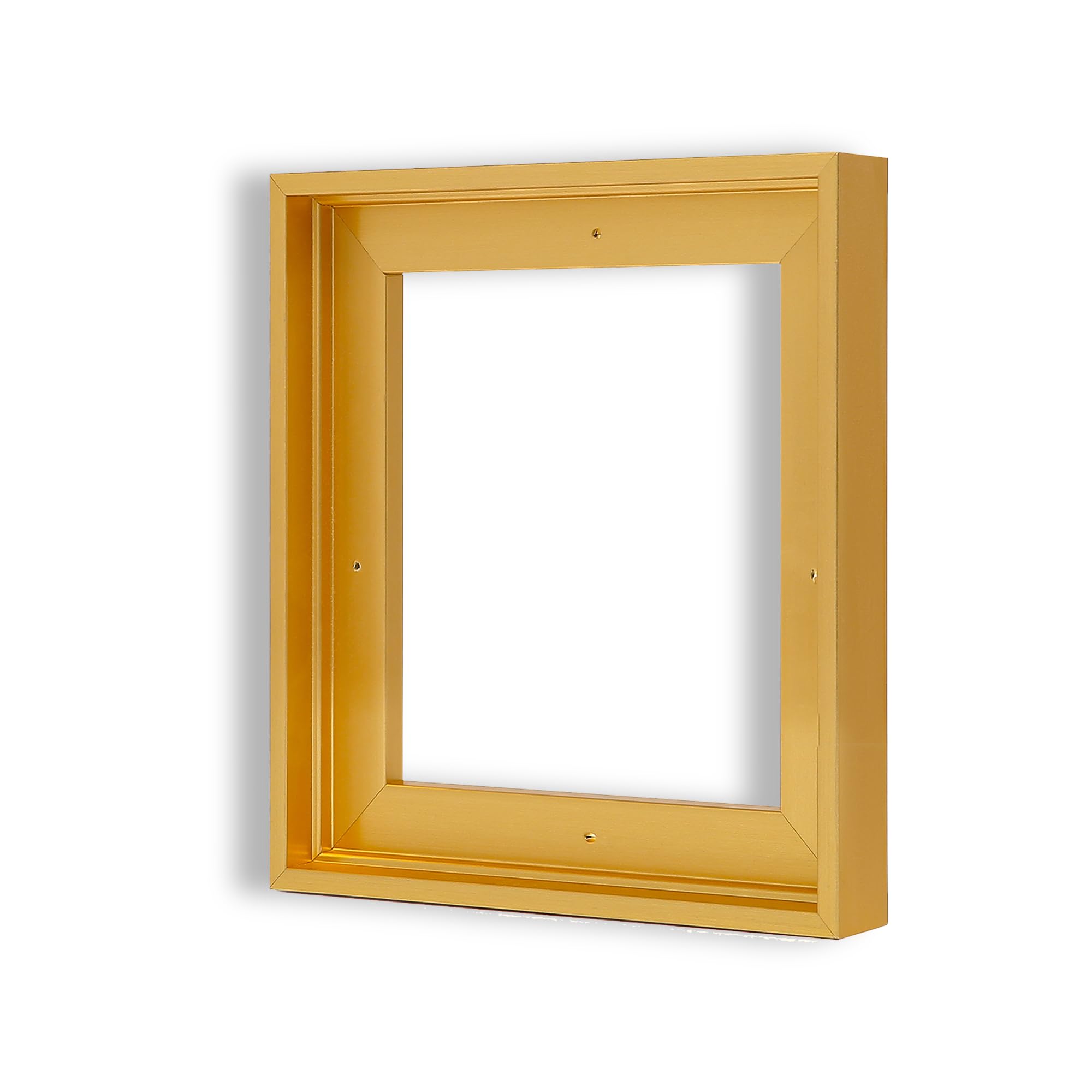 VAREIHNAZ Canvas Floater Frames for 14"x14"Canvas Paintings,Square Canvas Frame,Floating Frames for Canvas with 0.6"~0.9" Deep for Wall Decor Oil