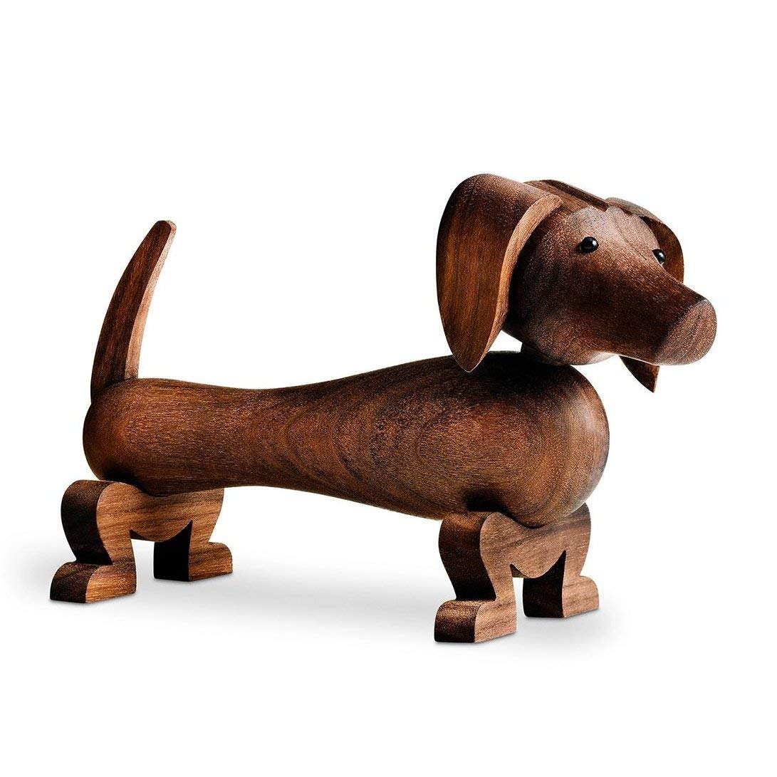 Kay BojesenRosendahl Daschund Wooden Dog Walnut