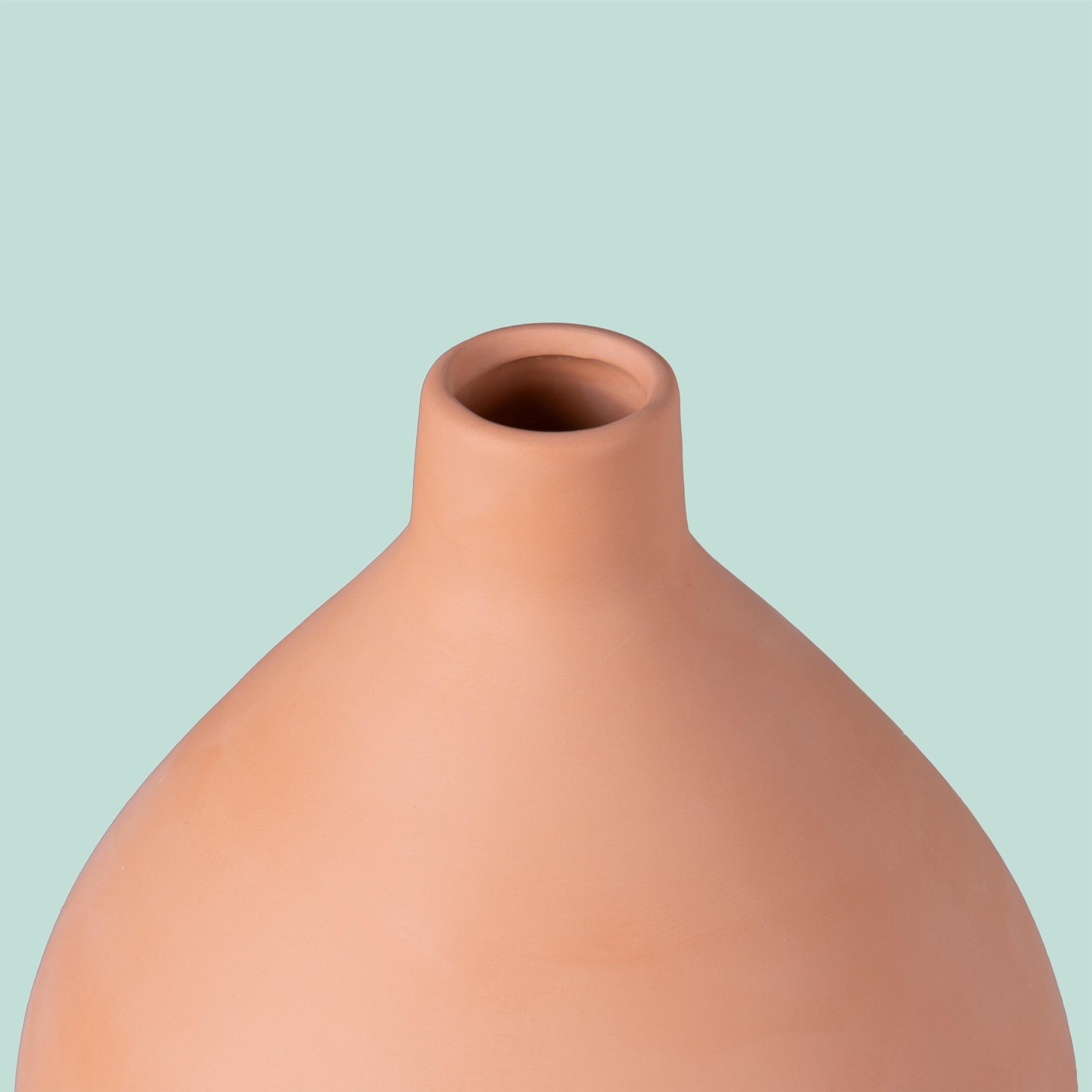 Relaxdays Olla in Terracotta, irrigazione radicale e aiuola rialzata, 3 l, Misura 18.5x18.5x23 cm
