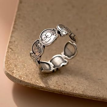 Amazon | [OLIDI] 925 スターリングシルバー ドラえもん リング のある