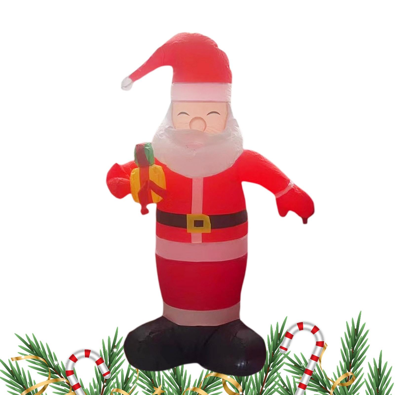 Père Noël Gonflable Grandes Décorations de Fêtes Accessoires Photo