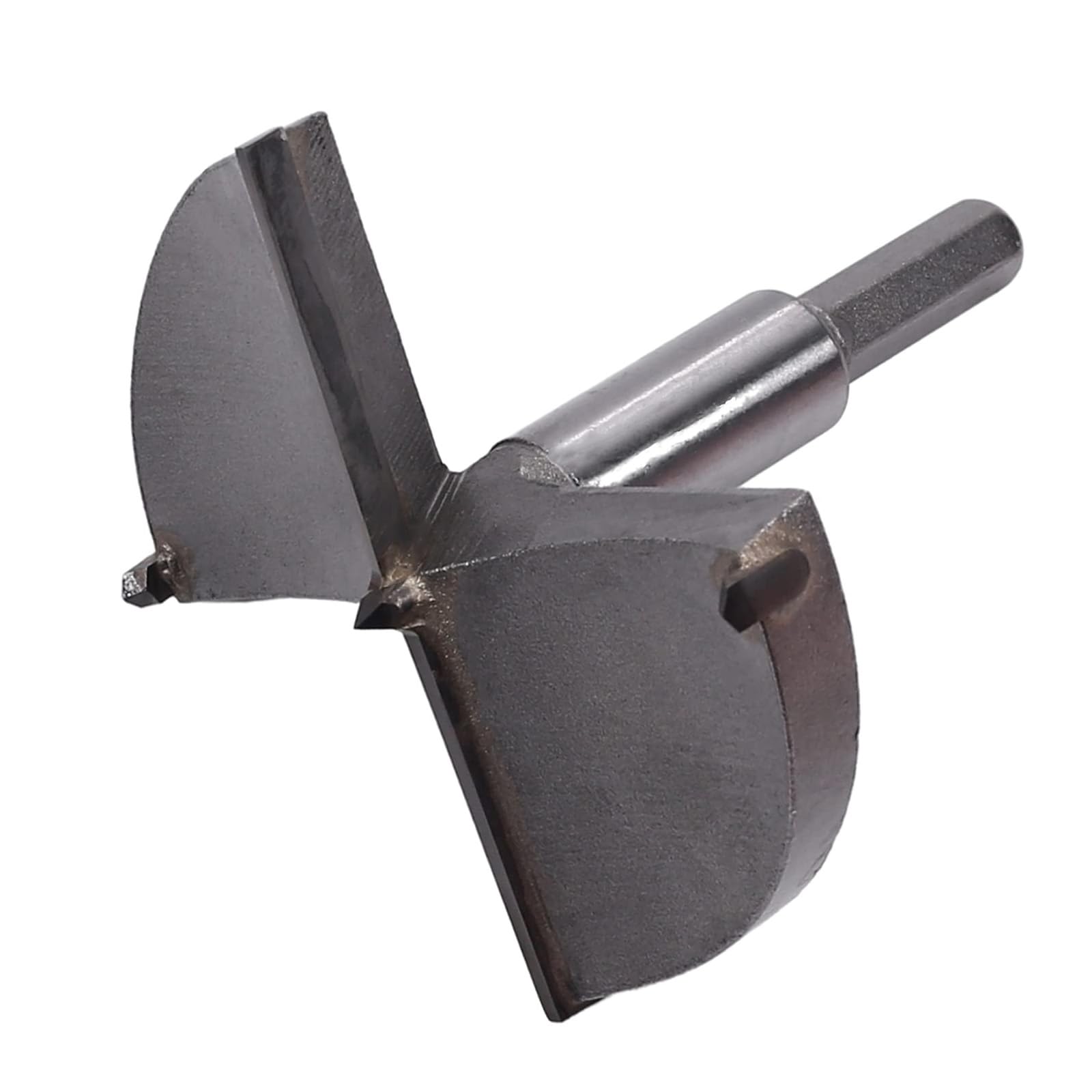 Hegebeck Forstner Drill Bit, 3.3" Wood Drilling Hole Saw Drill Bit, Carbide Tipped Drilling Cutter with 2/5inch Hex Handle, for Wood Plastic Plywood